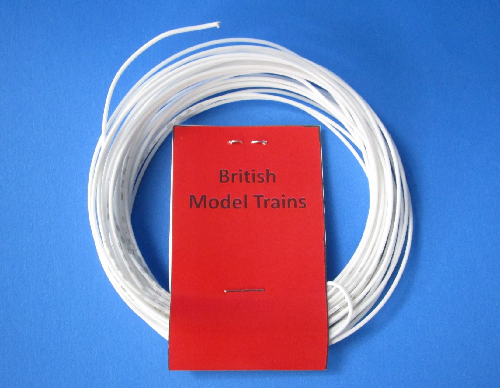 BMT044 White wire, 25 feet, 22 AWG, silver plated copper wire with PTFE insulation
