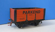 BMTW109 7 Plank Wagon "PARKEND." - UNBOXED