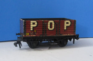 BMTW124 Kit Built 7 Plank Wagon "POP" - UNBOXED