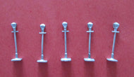 BP188 Gas lamps - N Gauge
