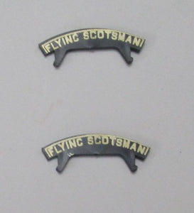 BP283 "Flying Scotsman" name plates