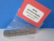 BP441 Self stick 7 gramme weights, pack of 12