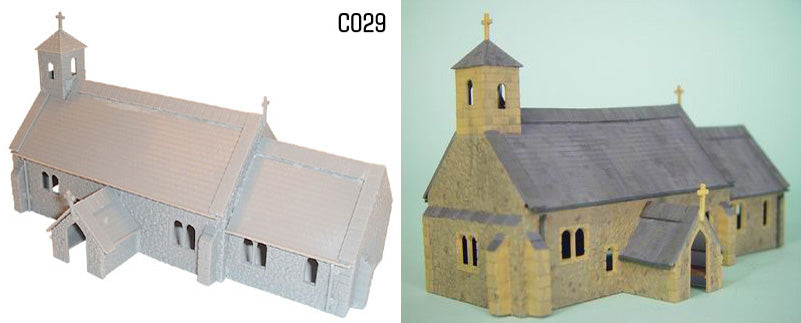 C029 DAPOL Village Church (Plastic kit)