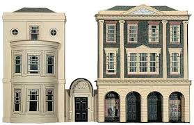 SQC4 SUPERQUICK  Regency Period Shops and House Card Kit