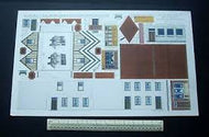 D6 BILTEEZI N Gauge (2mm) Half Timbered Town House or Bank/Shops/Post Office -card building kit