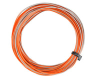 DCW-32OGT DCC Concepts Decoder twin wire 6 metres (32g) stranded Orange/Grey