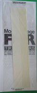 F206 FMR TRANSFERS White cantrail & loco body stripes