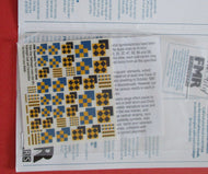 F625 FMR TRANSFERS  Triple grey Railfreight coal and construction sub-sector loco motifs