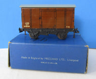 HD-32040 HORNBY DUBLO LMS brown 12T van goods 508194 - BOXED