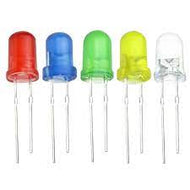 BMT024 Global Tone Red LED, 5mm 3.0V, pack of 5.