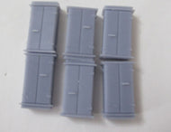 LRW-6 MODEL RAILWAY SCENICS LIneside Relay Cabinet - wide (Pack of 6)