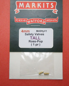 M4SftyV1 MARKITS Safety Valve Ross Pop Tall (1 Pair)