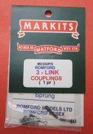 MCOUP3 MARKITS Couplings 3-Link  - pack of 1 pair