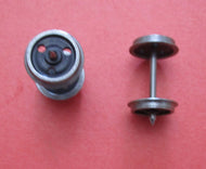MGW12/3HDo 12mm 3 hole wheels 26mm pp axles - 1 pair, steel wheel rims 