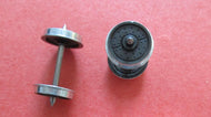 MRJ12MDo/b 1MARKITS 2mm Modern Disc Braked Wheels 26mm PP Axles Bright - 2 sets of axles