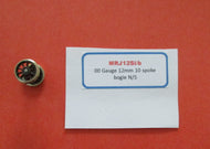 MRJ12Si/B MARKITS 12mm 10 spoke bogie wheels flush axles 00 gauge