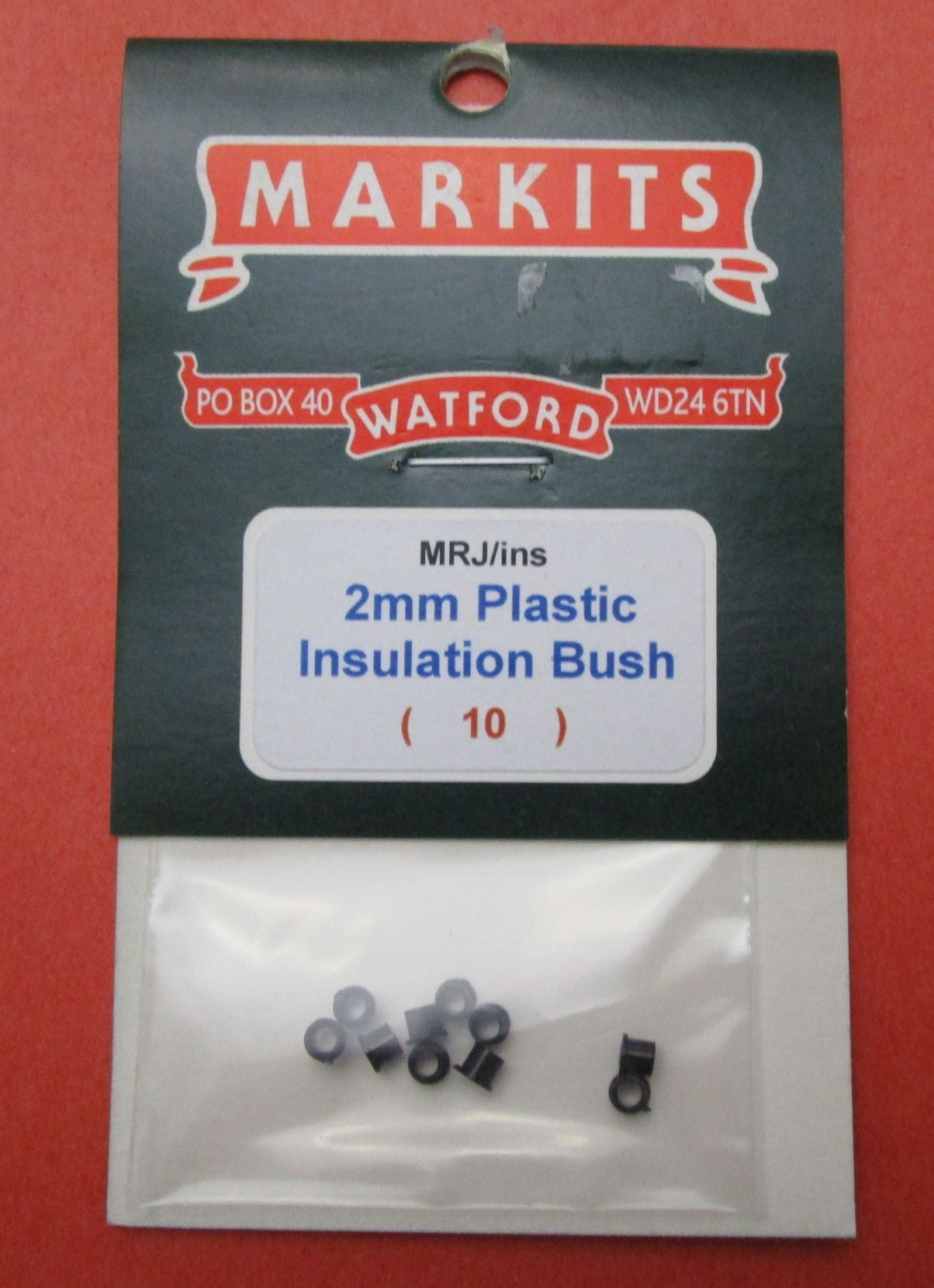 MRJ/Ins MARKITS Plastic Insulated Bush 2mm - pack of 10