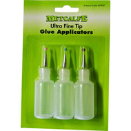 MT907 METCALFE Ultra Fine Tip Glue Applicators - pack of 3