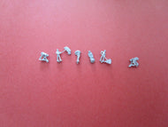 N94 FLEETLINE Corn harvesting figures in various poses (N Gauge) - unpainted