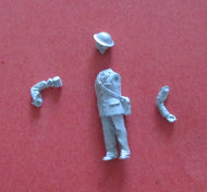 OF173  S&D MODELS Civilian Air Raid Warden - unpainted - O gauge