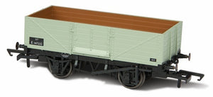 76MW6002C OXFORD RAIL 6 Plank mineral Wagon BR Grey E147232
