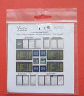 PCMS009 PRE-CUT Station Timetables, Electronic Displays & Cash Machines 00 Gauge