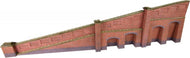 PN148 METCALFE Brick Tapered Retaining Walls - N scale