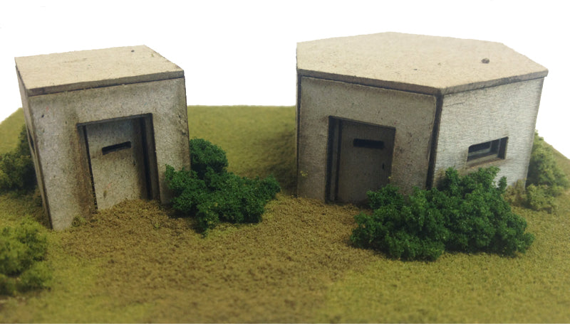 PO520 METCALFE Pill Boxes - OO scale
