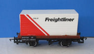 R017 HORNBY BR ConFlat Wagon with Freightliner B727734 - BOXED