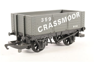 R128 HORNBY  6 plank wagon "Crassmoor". no.359