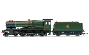 R3279 HORNBY  County Class 4-6-0 1016 "County Of Hants" in BR Green with early crest - Railroad range