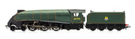 R3844 HORNBY Rebuilt Class W1 Hush-Hush 4-6-4 60700 in BR green with early emblem