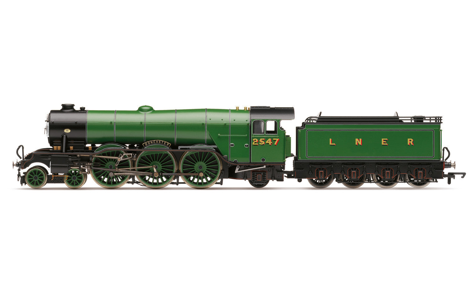 R3990 HORNBY LNER, A1 Class, 2547 'Doncaster' (diecast footplate and flickering firebox)