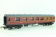 R4130B HORNBY  Stanier Composite Coach 4001 in LMS Maroon - BOXED