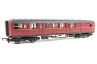 R448 HORNBY B.R (Ex L.N.E.R) Brake Composite Coach E10076E - BOXED