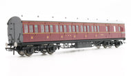 R4677B HORNBY LMS Non-Corridor 57' Third Class Brake Coach