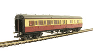 R4685 HORNBY Collett corridor 3rd class brake (Right hand) W5091W in BR crimson & cream - BOXED