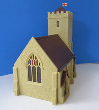 R599U Country church with stained glass windows built from a Hornby kit - used