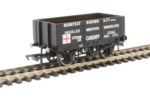 R60025 HORNBY 6 plank wagon "Burnyeat Brown & Co. - Cardiff"