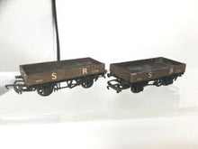 R62/3s PECO 3 Plank Wagon "S.R." Simplex Couplings - UNMADE KIT