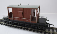 R6508-SD01 HORNBY 20 Ton Brake Van in BR Bauxite B951410 - UNBOXED