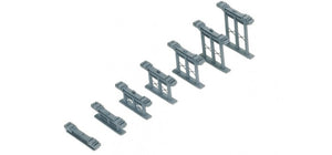 R658 HORNBY Inclined Piers pack of 7
