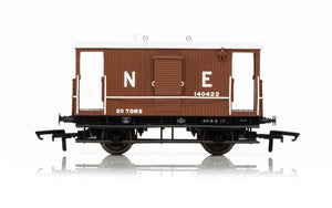 R6833A HORNBY LNER, Dia.034 'Toad B' 20T Brake Van 140526 - Era 3