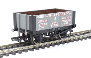 r6872 HORNBY 6 plank wagon "John Lancaster & Co." 1063