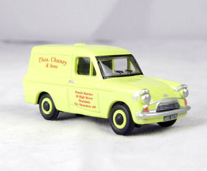 R7006 HORNBY Ford Anglia Van "Thos. Charney & Sons Butchers"