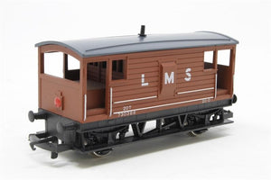 R718-P001 HORNBY  L.M.S. 20 Ton Brake Van 730386. no couplings - Unboxed