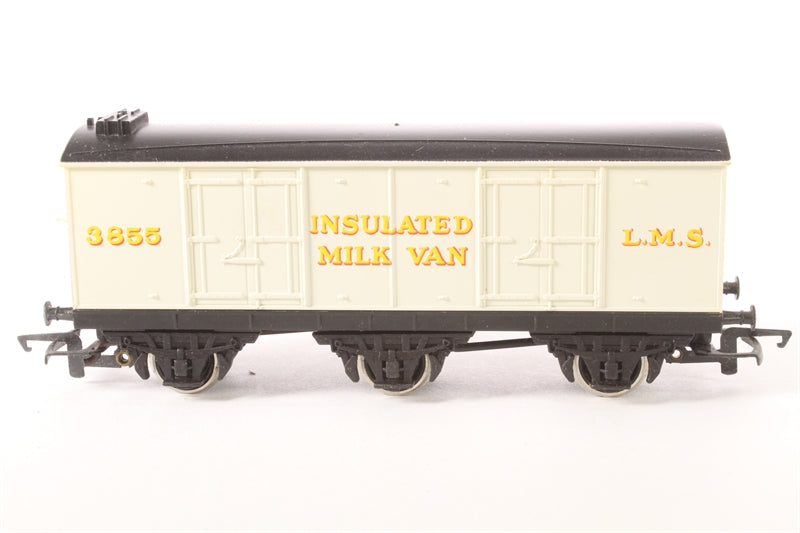 R734 HORNBY   L.M.S. 6 Wheel Insulated Milk Van no. 3855 - UNBOXED
