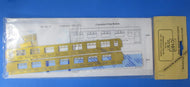 SPM-C107 Southern Pride Models BR Mk2 First Corridor coach sides - fits Lima 2b donor coachbuffers