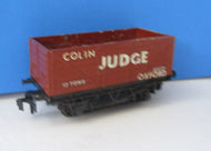 T1634-PO1 TRIX 12 Ton 7 Plank Wagon  "COLIN JUDGE" - BOXED