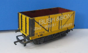 T2069-P03 TRIX 12 Ton 7 Plank Wagon  "BUSH & SON" - BOXED